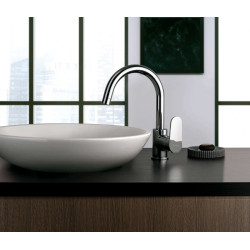 Mitigeur de lavabo bec haut NF C2
