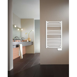 DOMAO 100 électrique, sèche serviette aux tubes horizontaux galbés, 750w