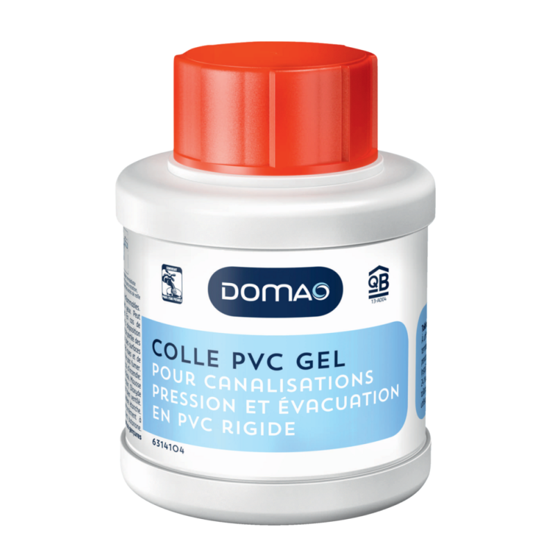 DOMAO Colle PVC en gel spéciale Eau Potable 250ml