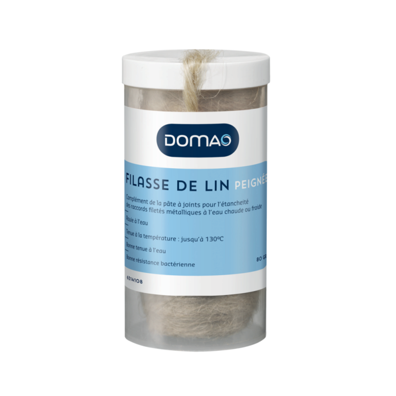 DOMAO Filasse de lin en dévidoir 80gr