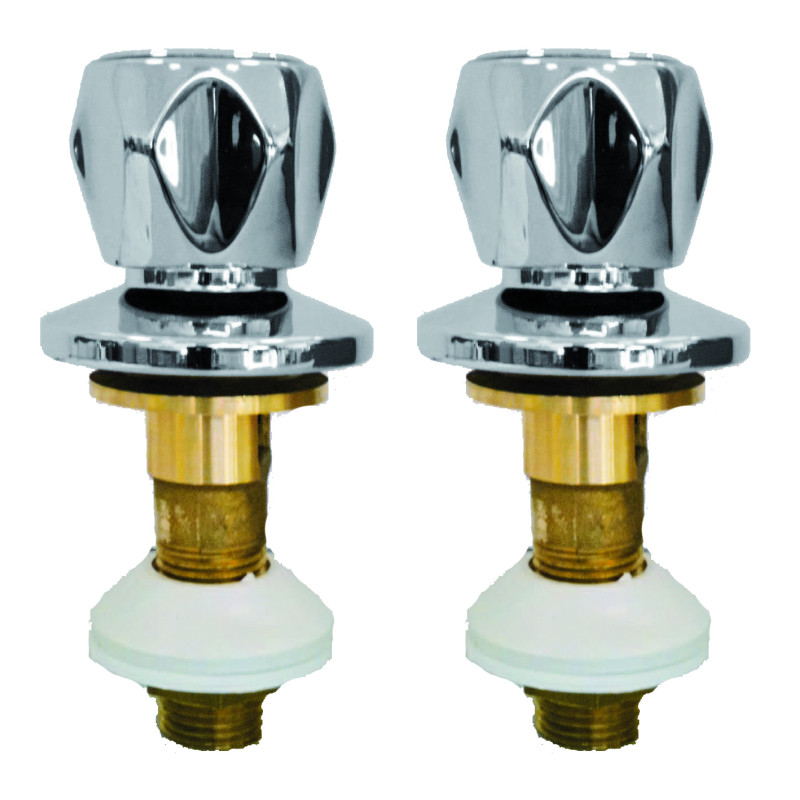 Robinet bidet simple 1/2''ORCHIDEA la paire