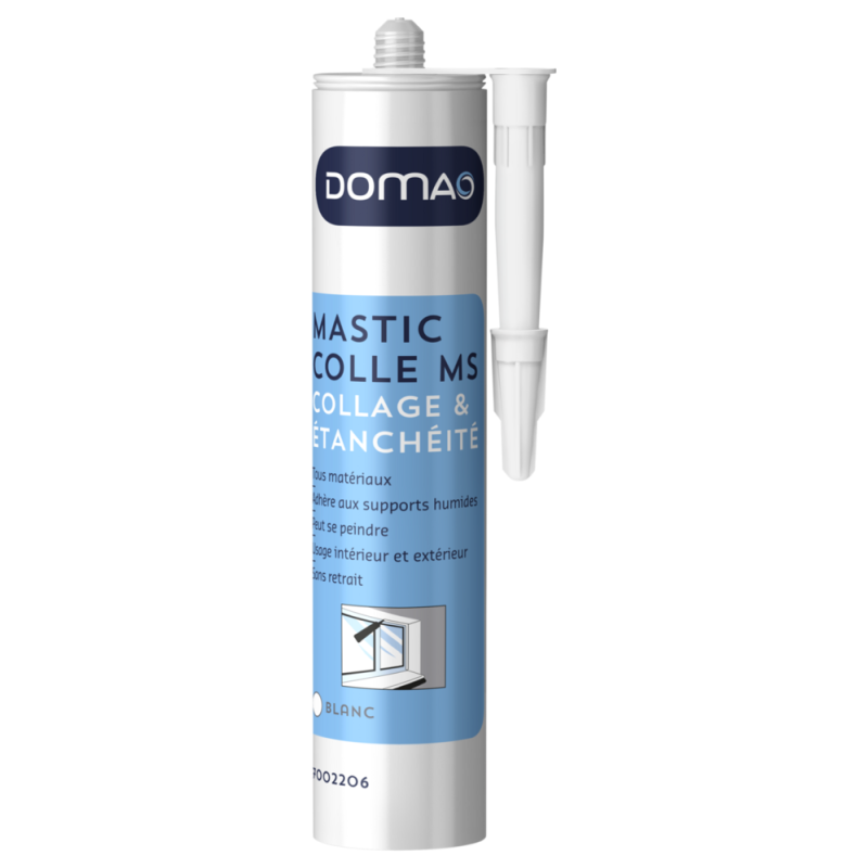 MS colle mastic blanc - cartouche 300 ml