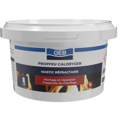 Mastic réfractaire pour montage et réparation (noir)
