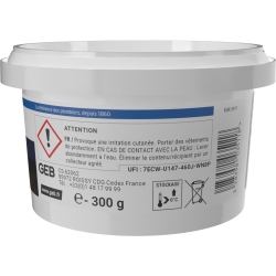 Mastic réfractaire pour montage et réparation (noir)
