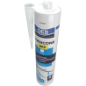 Mastic silicone sanitaire GEBSICONE W2 (cartouche 310 ml)