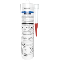 Mastic silicone acétique sanitaire (cartouche 280 ml)