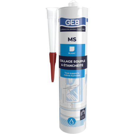 Colle mastic MS Polymère sans solvant (cartouche 280 ml)