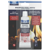 Colle mastic de fixation pour produits réfractaires fibreux