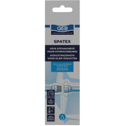 Pâte à joint spéciale pour hydrocarbures étui tube 125ml couleur gris