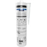 Mastic silicone neutre couleur avec frongicide pour l'étanchéité sanitaire, réf. 890710