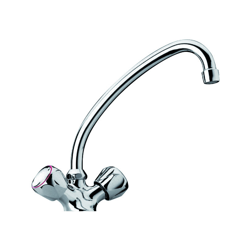 Mélangeur évier bec tube mobile
