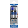 Pâte époxy bi composante pour réparer les émails 2 tubes 20g blister coul blanc