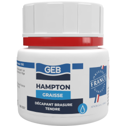 Graisse décapante pour soudure à l'étain spècial soudures industrielles pot 85g