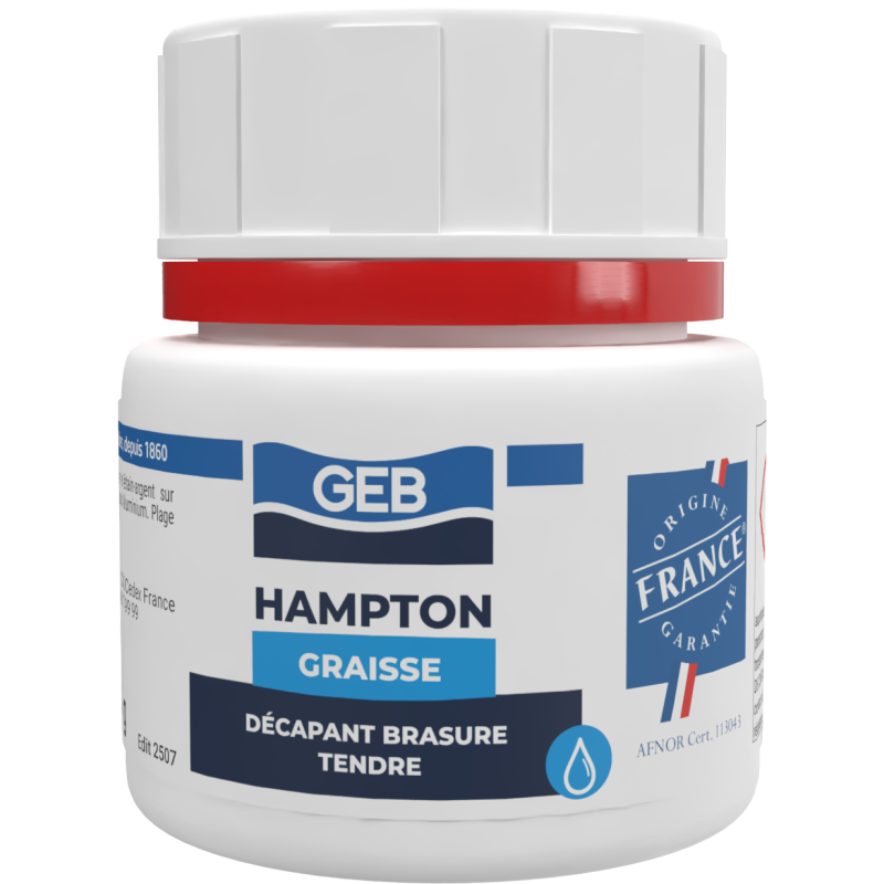 Graisse décapante pour soudure à l'étain spècial soudures industrielles pot 85g