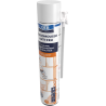 Mousse polyuréthane difficilement inflammable conforme norme din 4102 coul rose