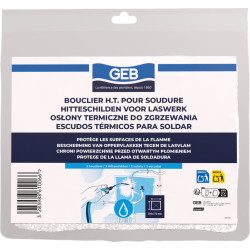 Nappe réfractaire en fibres de verre haute température pour protection thermique