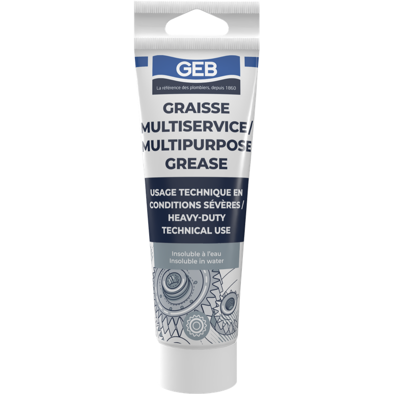 Graisse au lithium extreme pression pour roulements couleur vert tube 125ml