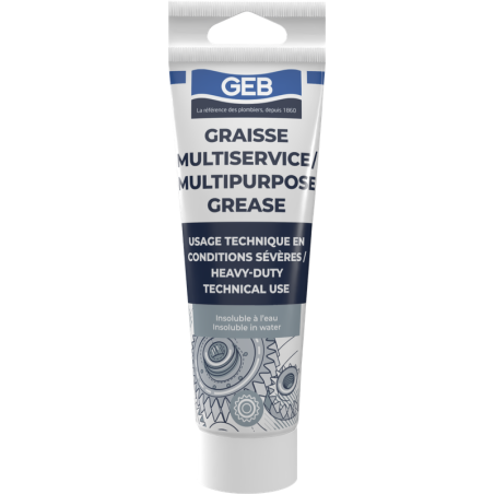 Graisse au lithium extreme pression pour roulements couleur vert tube 125ml