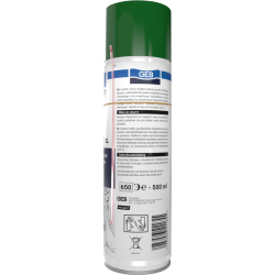 Lubrifiant à base huile 100% silicone anti adhérent et hydrofuge couleur trans, réf. 651165