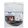 Tresse ronde étanchéité pour portes de poèles, insets, chaudières avec gorge, réf. 832790