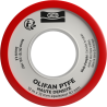 Ruban PTFE haute densité pour l'étanchéité des raccords filetés métalliques, réf. 815153