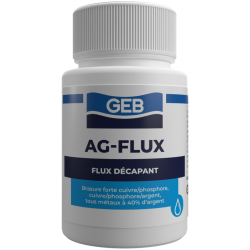 Flux décapant pour brasure forte à l'argent pot 90g