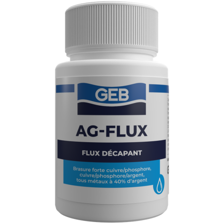 Flux décapant pour brasure forte à l'argent pot 90g