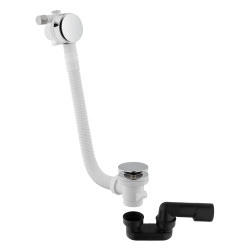 Vidage remplissage baignoire longueur 90 cm