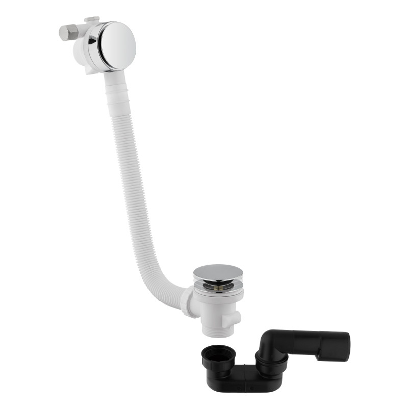 Vidage remplissage baignoire longueur 90 cm