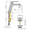 Mitigeur lavabo série w