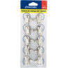 Robinet de purge à bec -3/8"M avec joint10 bar 100°C