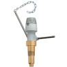 Régulateur de tirage R 85 3/4" levier et chaînette Code : 529150 TH