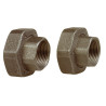 Raccord Union Acier G 1"1/2 -1"1/4 Msachet de 2 pièces