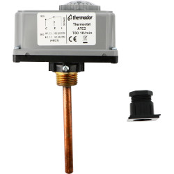 Aquastat de réglage 0° à 90°C Plgr 100mmIP40