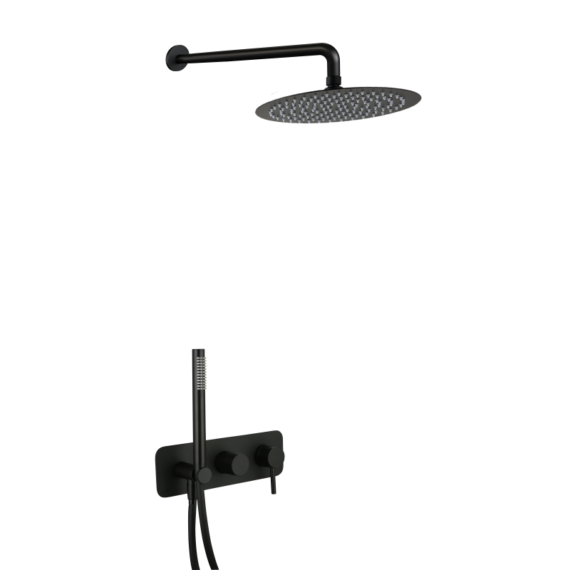 Formule de douche encastrée mécanique COX black