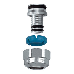 Écrou Chr M23X1.5 pour tube multi. Ø16x2pression max 10 bar 0°C à 95°C continu