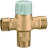 MIXCAL - Mitigeur thermostatique laiton 3/4" fonction anti-brûlure.