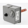 Aquastat à plongeur Réglage et Sécuritéréglable 0à90° Limiteur 90à110° plgr 100