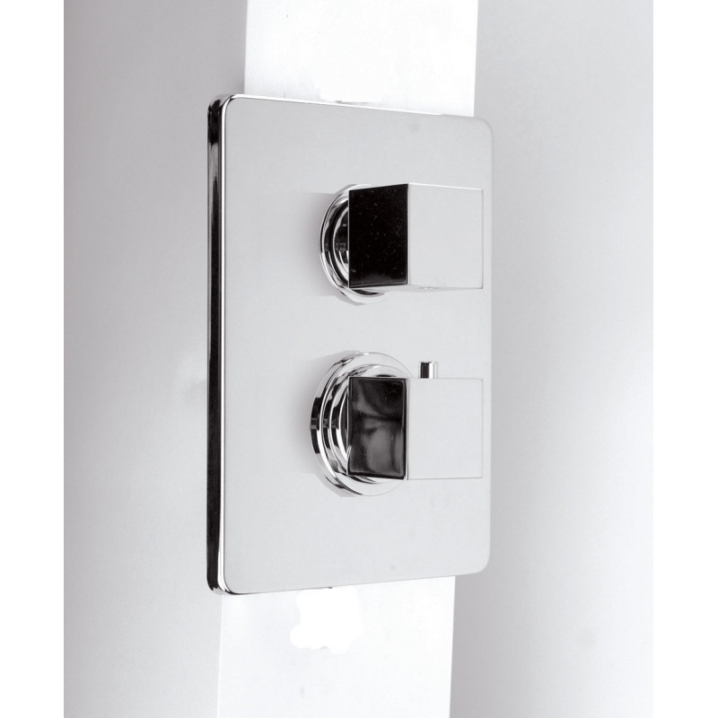 Mitigeur thermostatique à encastrer avec inverseur DAX