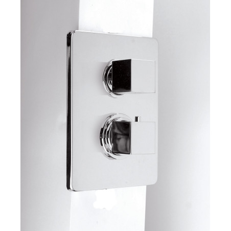Mitigeur thermostatique à encastrer avec inverseur DAX