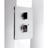 Mitigeur thermostatique à encastrer avec inverseur DAX