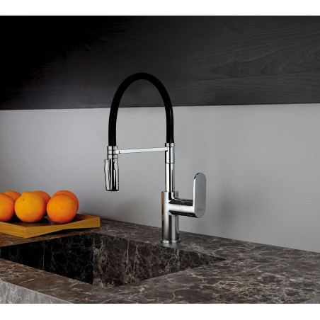 Mitigeur de cuisine à douchette loonix eco