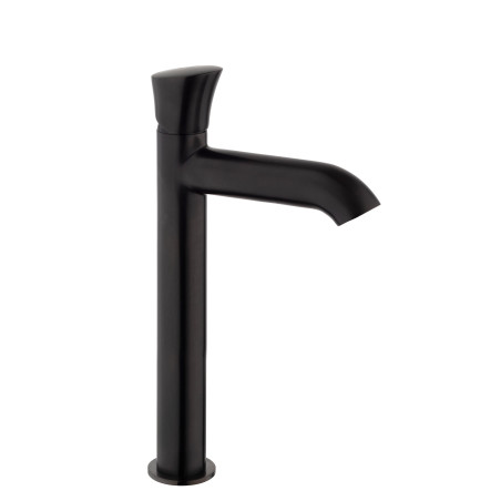 Mitigeur lavabo rehaussé TROPIC PVD black