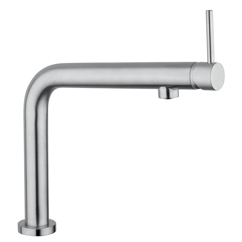 Mitigeur évier COX slim PVD gris inox