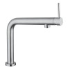 Mitigeur évier COX slim PVD gris inox