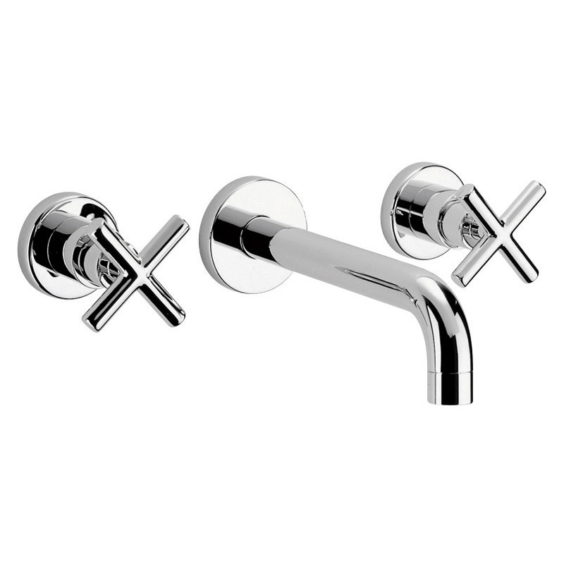 Mélangeur lavabo 3 trous sur table TUBOS, réf. 79000A