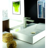 Mitigeur lavabo DAX PVD grey acier