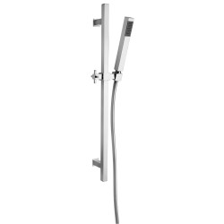 Combine sur barre kubrix 1 jet chromé