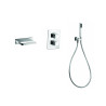 Formule bain-douche thermostatique encastrée - bec cascade DAX