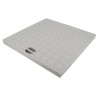 Tampon léger 38x38, pour regard pluvial 40x40x40 cm, gris clair